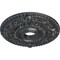 Ekena Millwork Rose Ceiling Medallion (Fits Canopies up to 7 1/4"), Hand-Painted Pewter, 18"OD x 3 1/2"ID x 1 1/2"P CM18ROPES - alternate 2